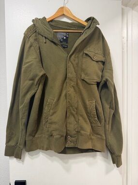 Billabong Olive Green XL Casual Streetwear Jacket
